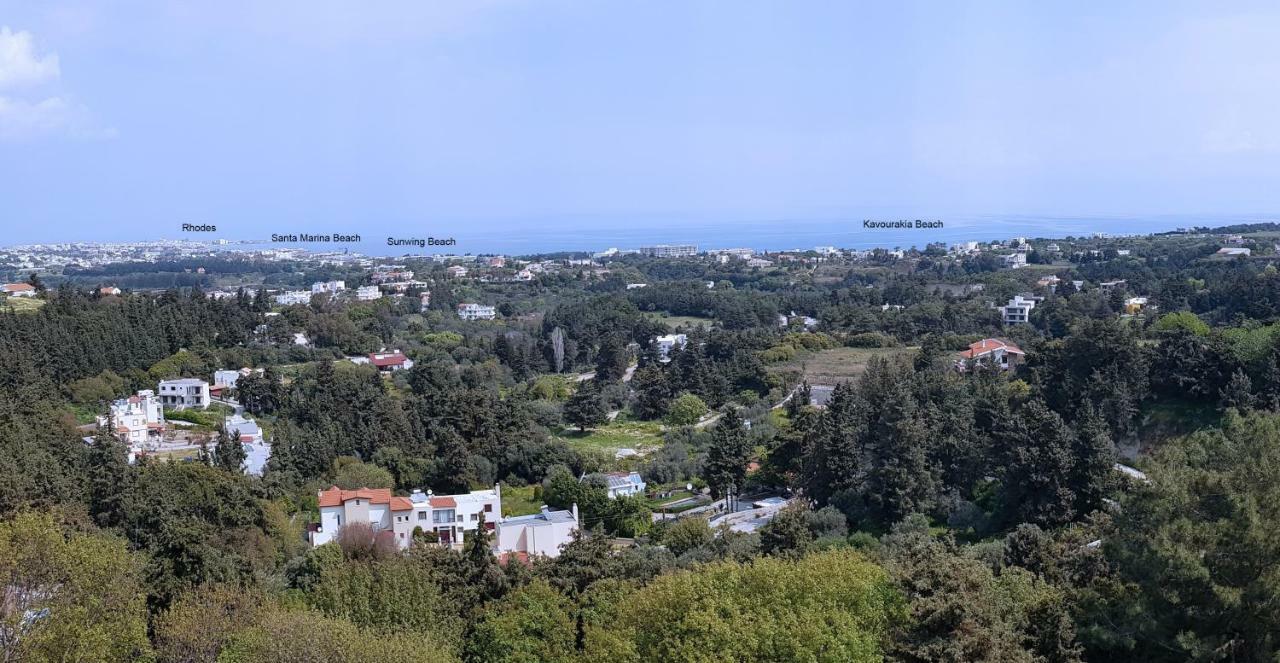Rhodes Sunrise Maisonette Koskinou  エクステリア 写真